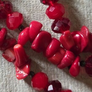 Vintage Genuine Red Coral.